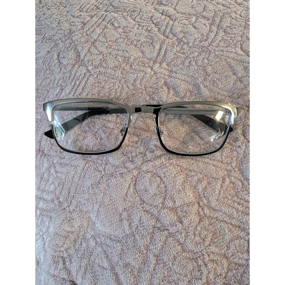 Authentic Gucci Reading Glasses Silver Metal Frames NCE